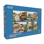 4 x 500 Pieces Terry's Waterways