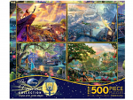 Thomas Kinkade Disney 4 x 500 Pieces Series 1
