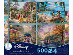 Thomas Kinkade Disney 4 x 500 Pieces Series 6