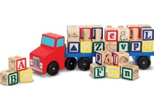 ABC Wooden Alphabet Truck