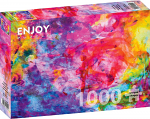 Colourful Abstract Oil Painting