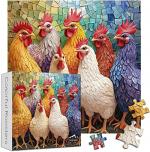 Colourful Roosters
