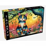 Colourful Striped Cat