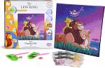 Craft Buddy Crystal Art 30cm x 30cm Canvas - Lion King Family