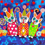 Donna Sharam - Cupcakes Cats