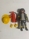 Playmobil Figurine - Firefighter Yellow Hat