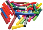 Genie Educational 154 Piece Jumbo Coloured Rods Set