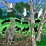 Lyn Randall - Kangaroos