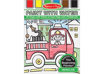Paint With Water Pad - Vehicles