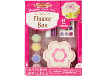 Decorate Your Own Wooden Flower Box