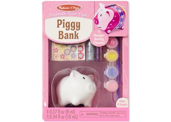 Decorate Your Own Ceramic Piggy Bank