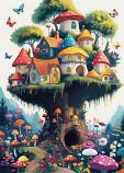 Magic Mushroom Treehouse