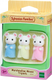 Marshmallow Mouse Triplets