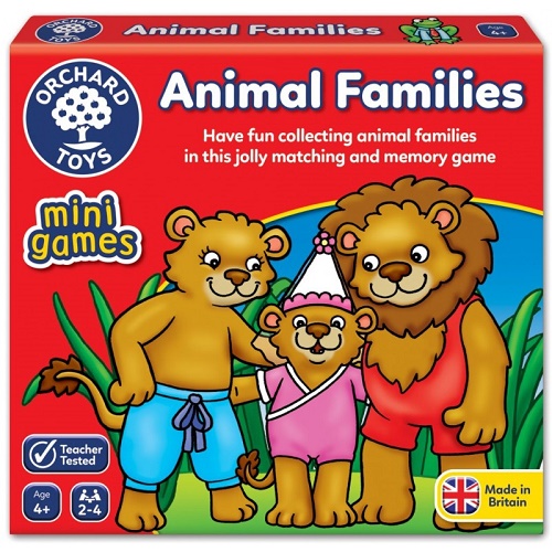 Orchard Toys Mini Game - Animal Families