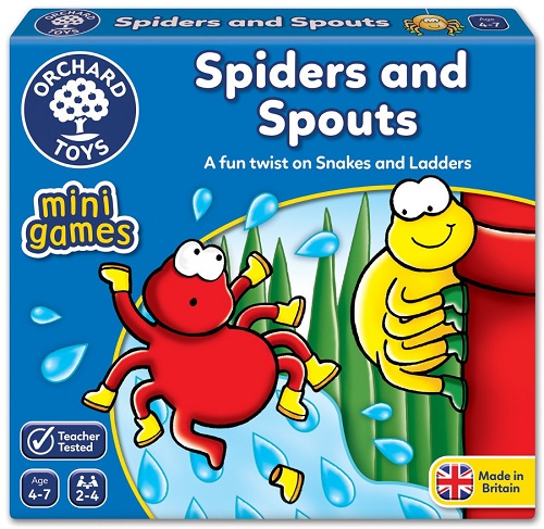 Orchard Toys Mini Game - Spiders And Spouts