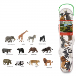 Mini Tube - 12 Wild Animals A