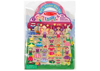 Reusable Puffy Stickers - Fairy