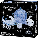 3D Crystal Puzzle - Royal Carriage Blue