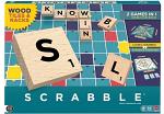 Scrabble With Wooden Tiles & Racks