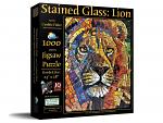 Stained Glass Lion