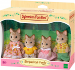 Striped Cat Family 