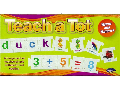 Teach A Tot Names And Numbers