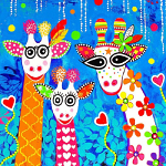 Donna Sharam - The Gee Gee Giraffes 