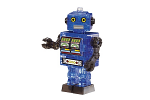 3D Crystal Puzzle - Tin Robot Blue