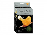 3D Crystal Puzzle - Bird Yellow